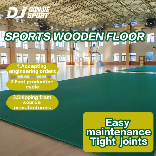 indoor wooden sports flooring