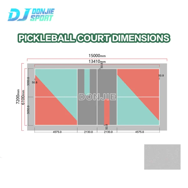 pickleball floor