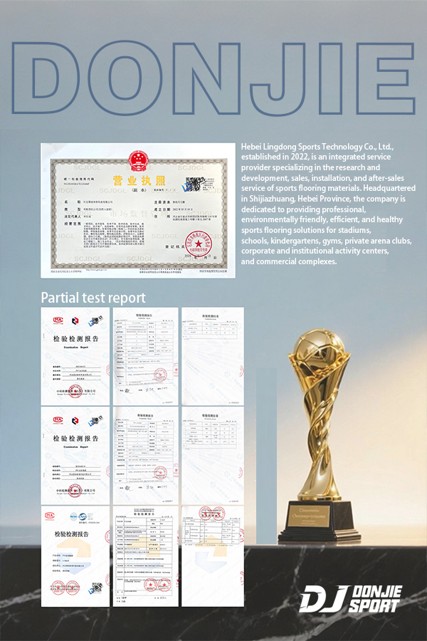 DonJie sports flooring