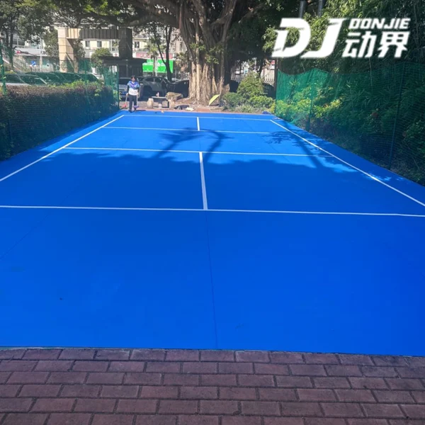 synthetic flooring for badminton court
