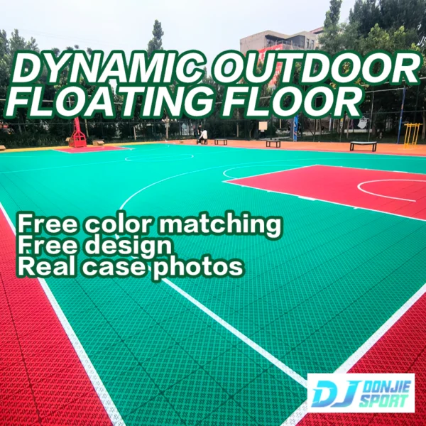 Donjie Interlock Tiles Outdoor For Outdoor Basketball Court - Image 4
