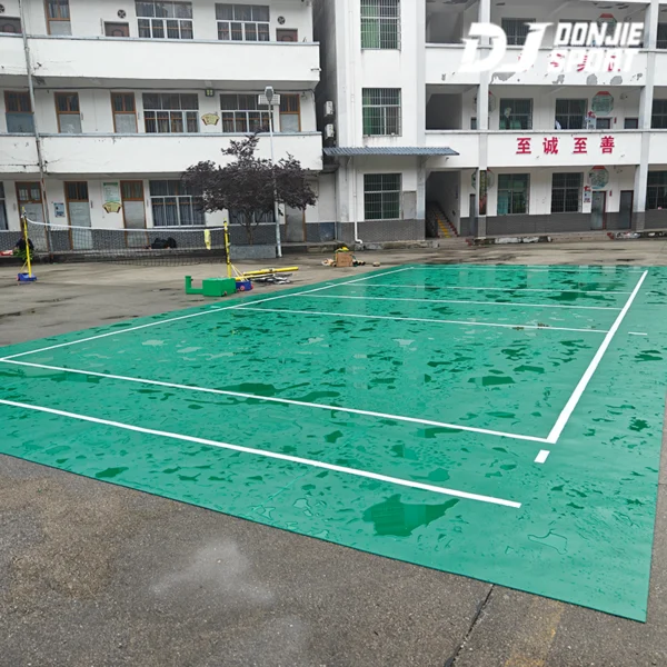 Donjie Outdoor Gem Pattern Outdoor Basketball Court Flooring - Image 5
