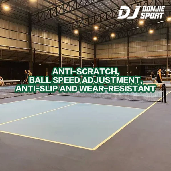 indoor pickleball flooring