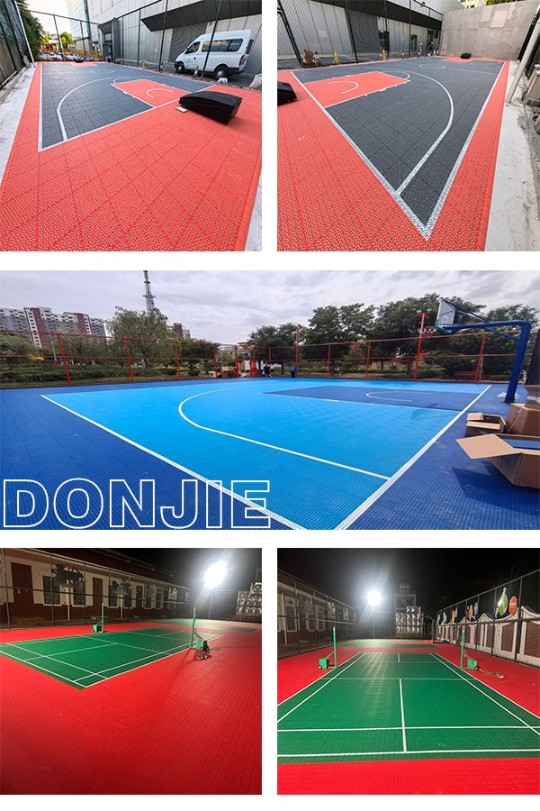 sports hall floor