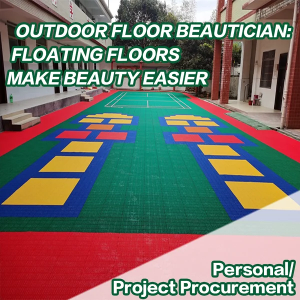 Donjie Interlock Tiles Outdoor For Outdoor Basketball Court - Image 5