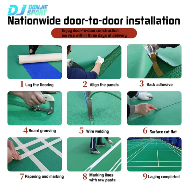 pvc sports flooring manufacturers