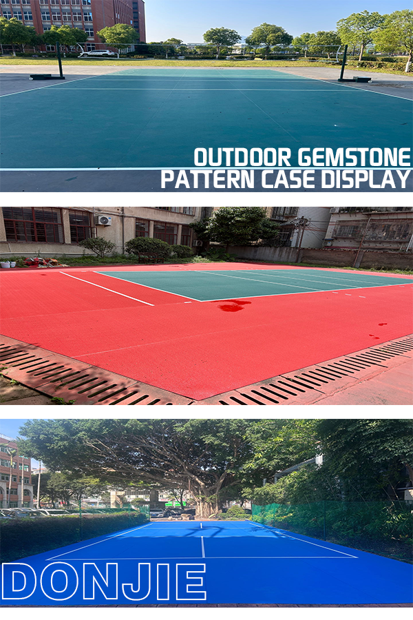 outdoor flooring for basketball