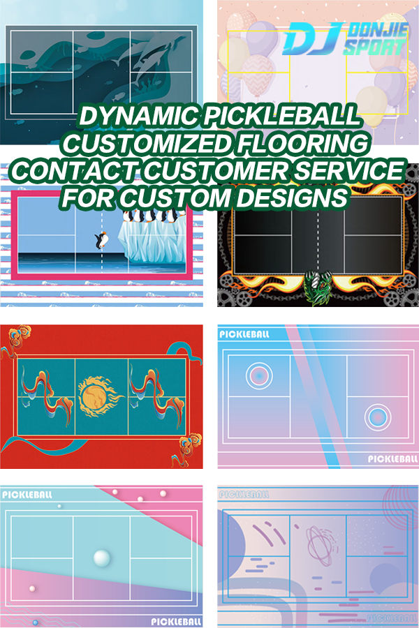 indoor pickleball court flooring