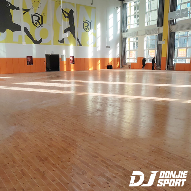 wood sports flooring