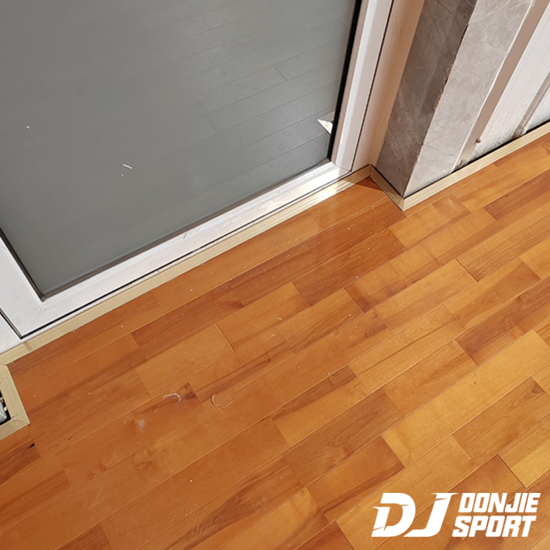 wooden sports flooring