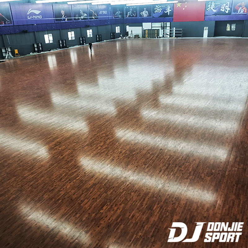 wood sports flooring