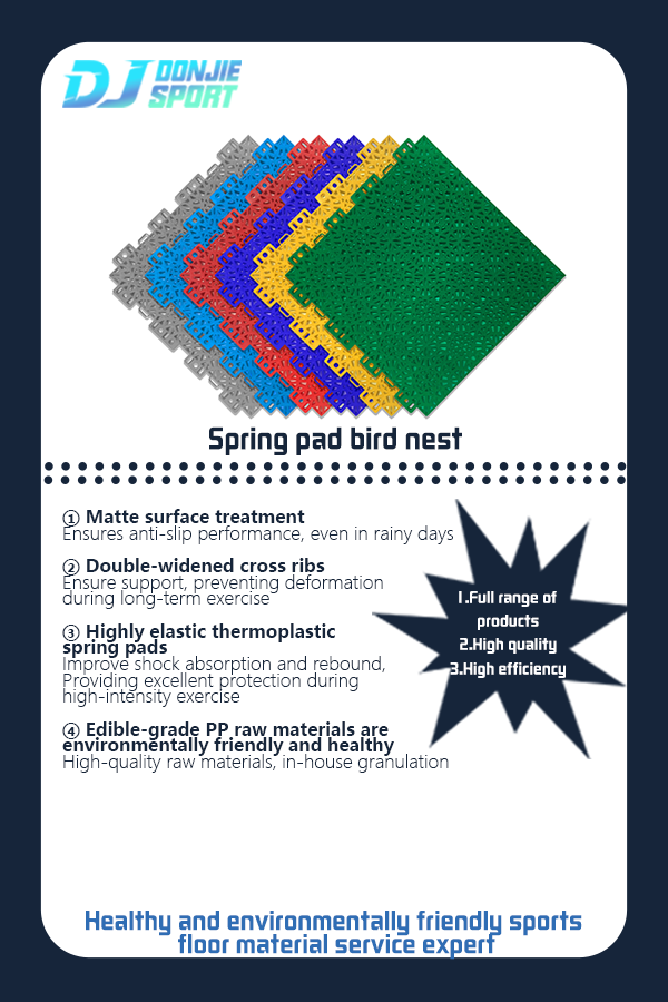 pp interlocking sports flooring