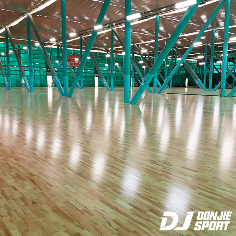 wood sports flooring