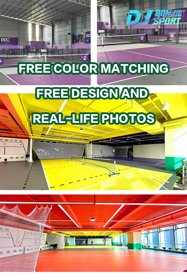 pickleball flooring mat