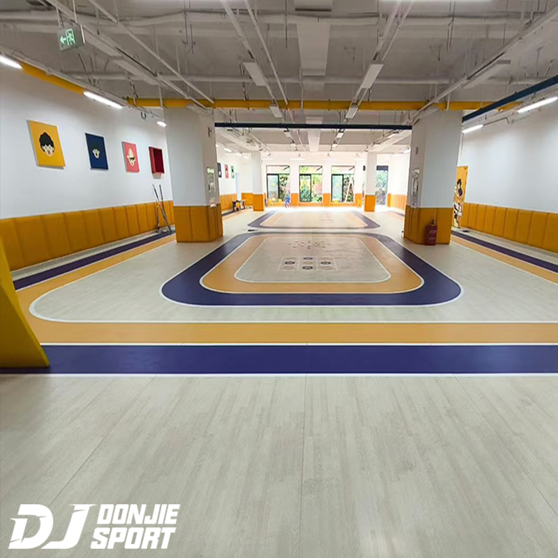sports hall flooring contractor