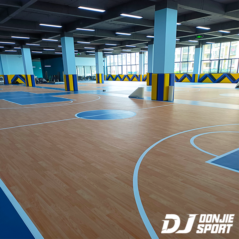 sports hall flooring contractors