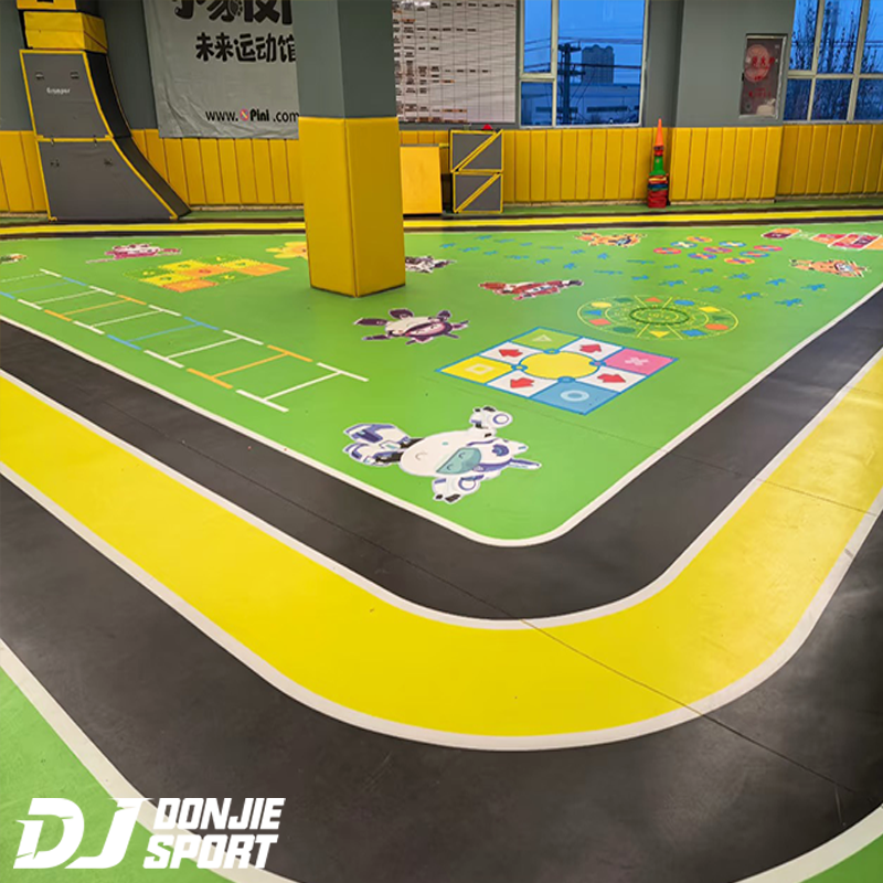 sports hall flooring cost