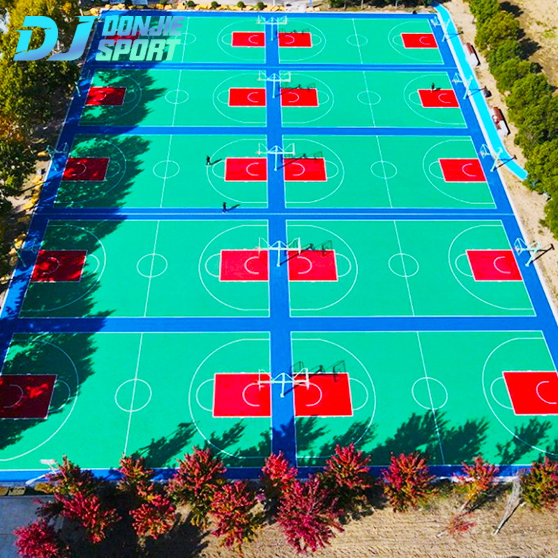 PP outdoor interlocking flooring tiles