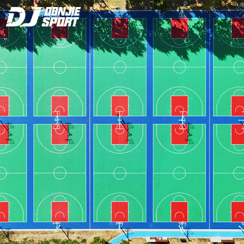 basketball court outdoor flooring