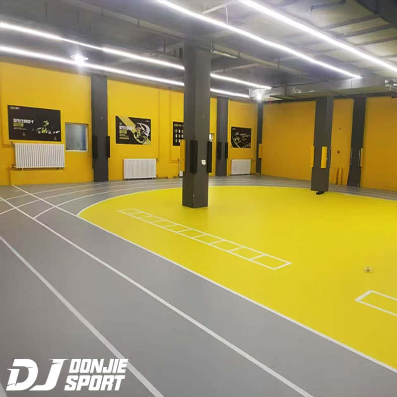 sports hall floor construction