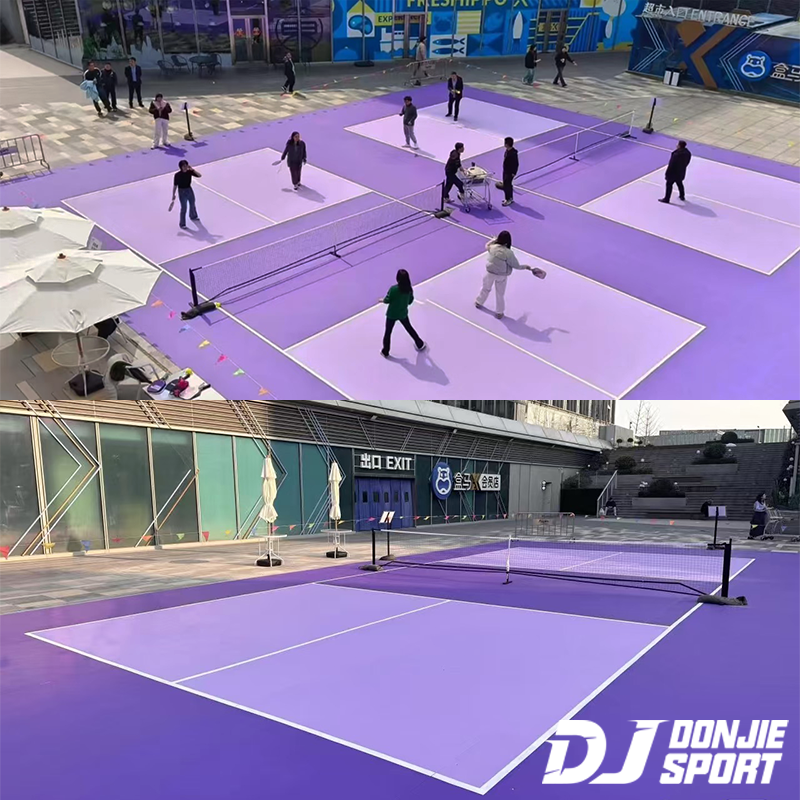 pickleball court flooring