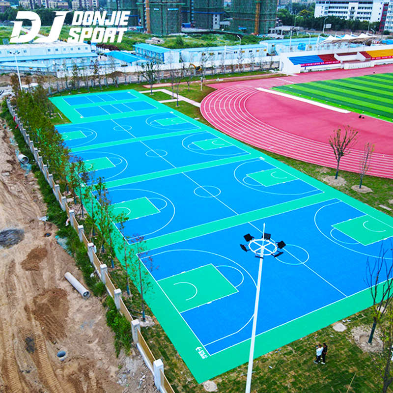outdoor sports court tiles