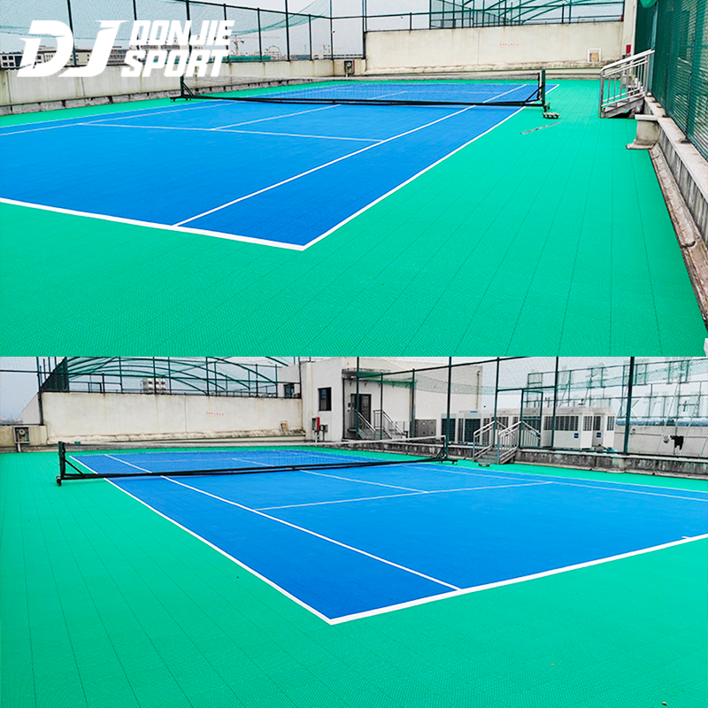 badminton court floor