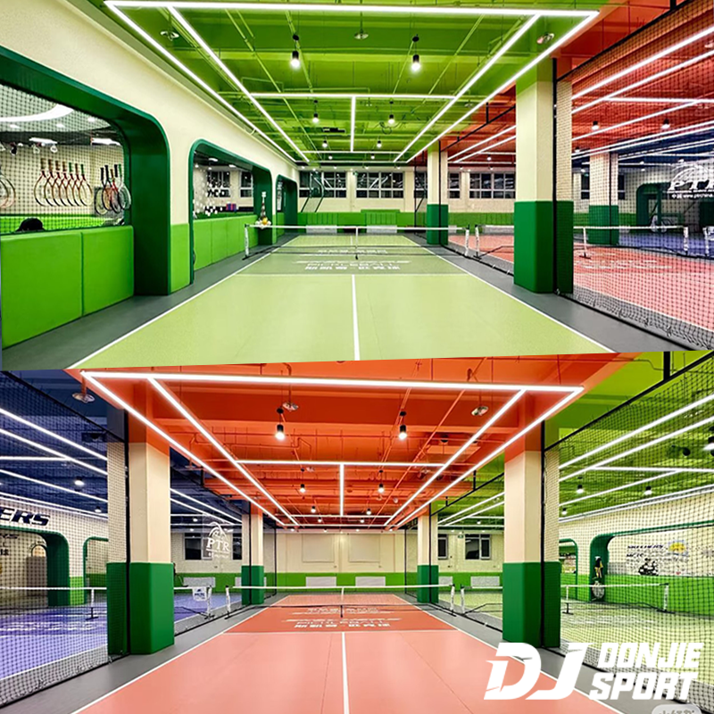 pickleball court floor tiles