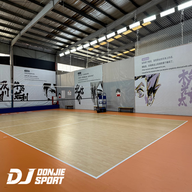 volleyball court flooring