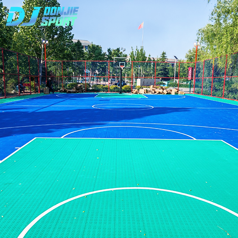 PP outdoor interlocking floor tiles