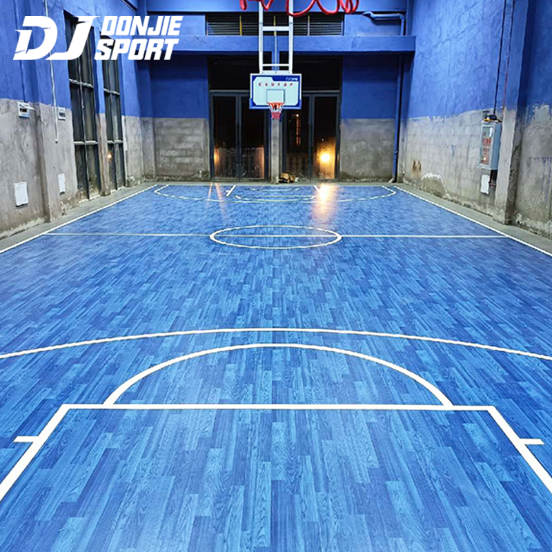 custom basketball court tiles