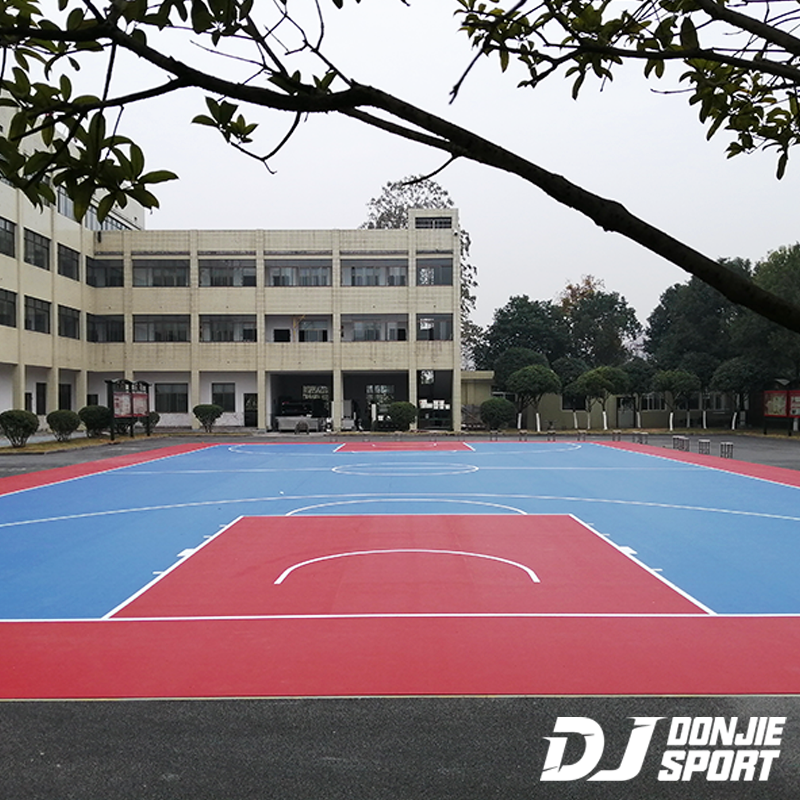 basketball sport court tiles