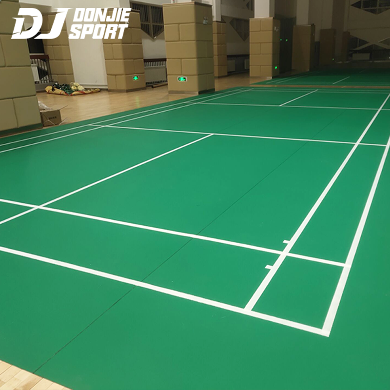 badminton court mat cost