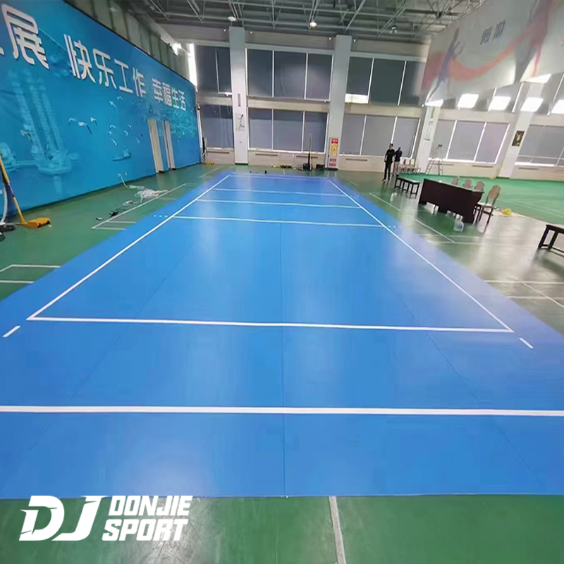 portable volleyball court flooring