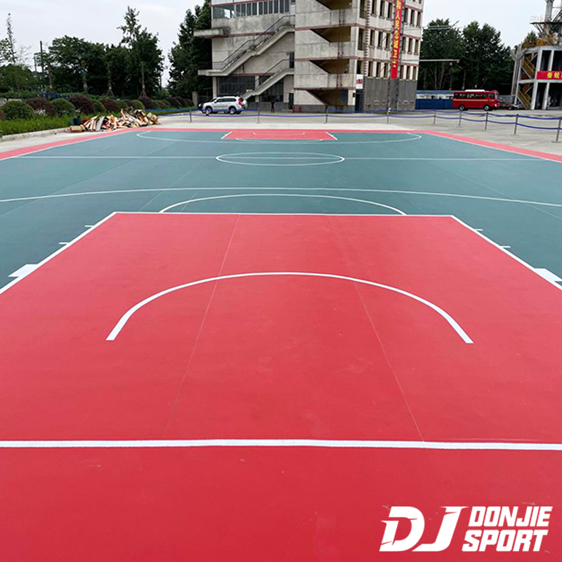 basketball court tiles