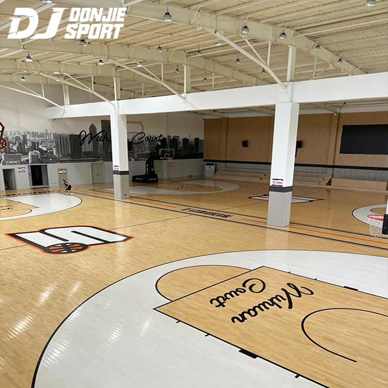 basketball court wood floor