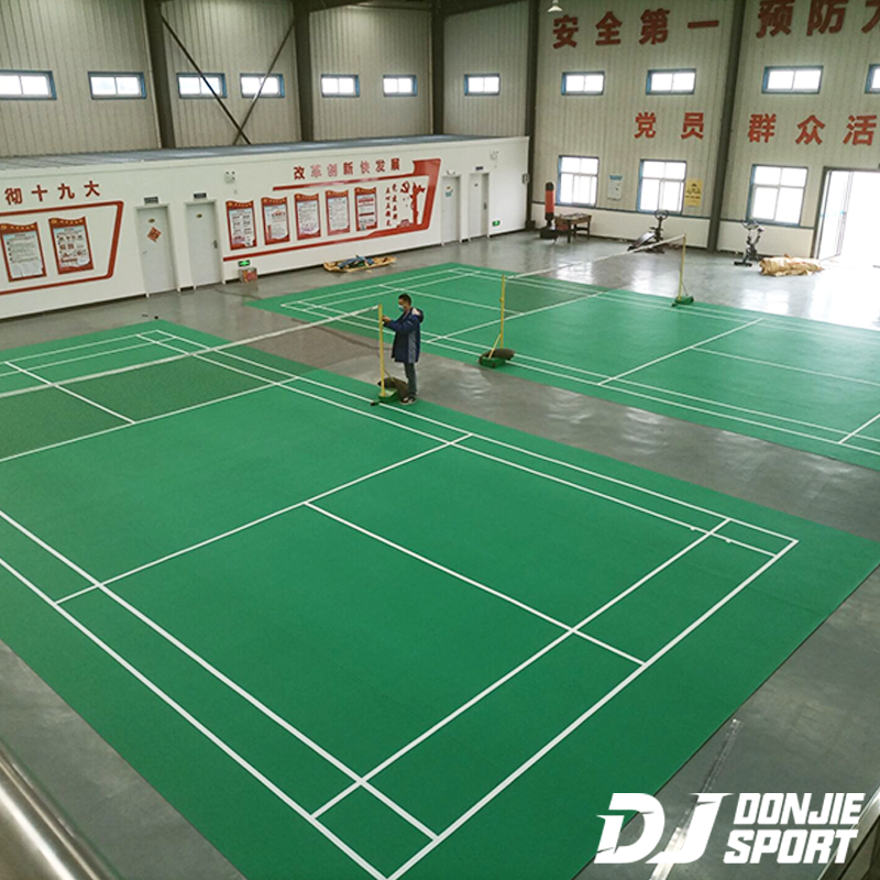 badminton court flooring