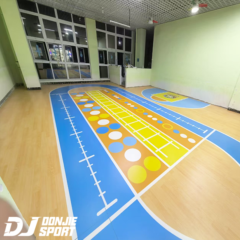 sports hall floor covering