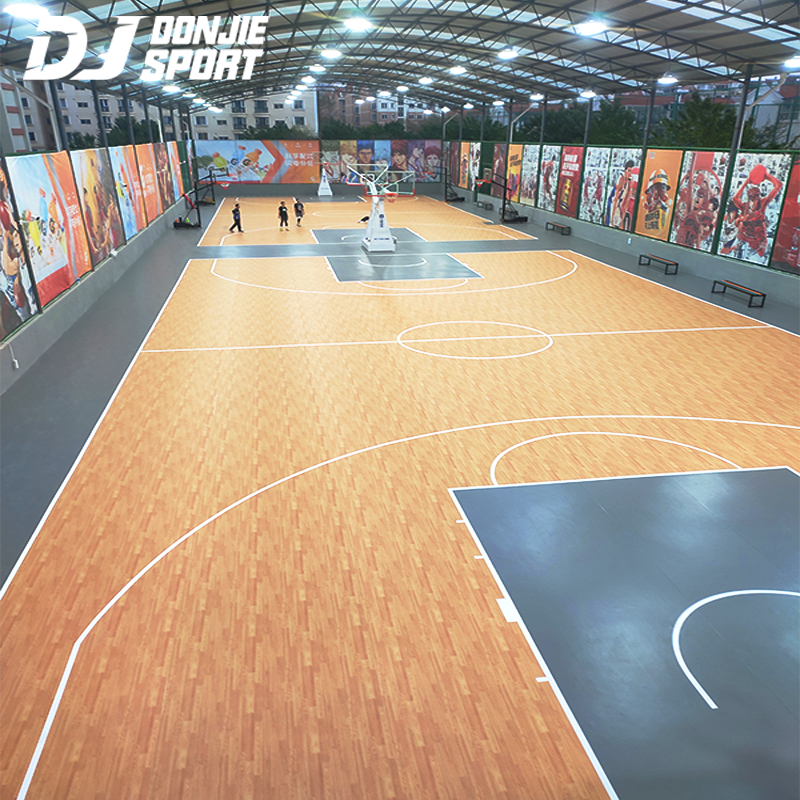 sports gym flooring