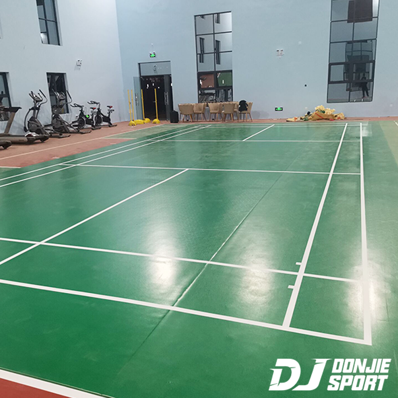 badminton ground mat