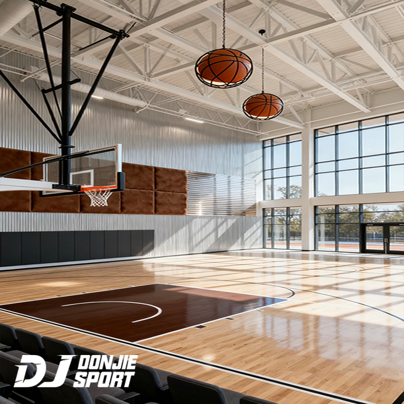 basketball court hardwood flooring