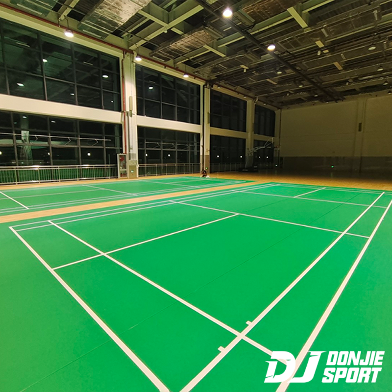 badminton court mat cost
