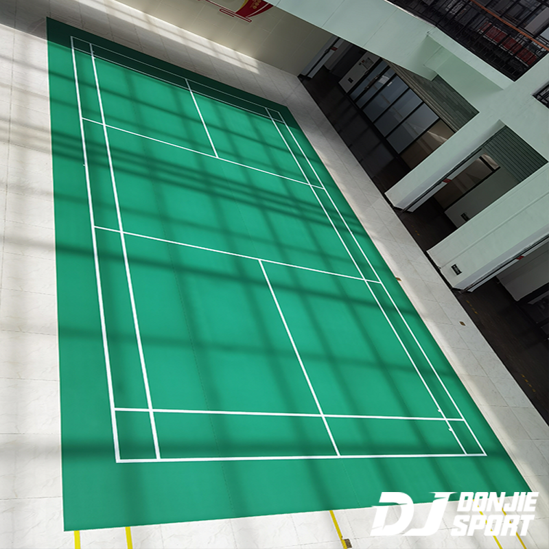 badminton court flooring types