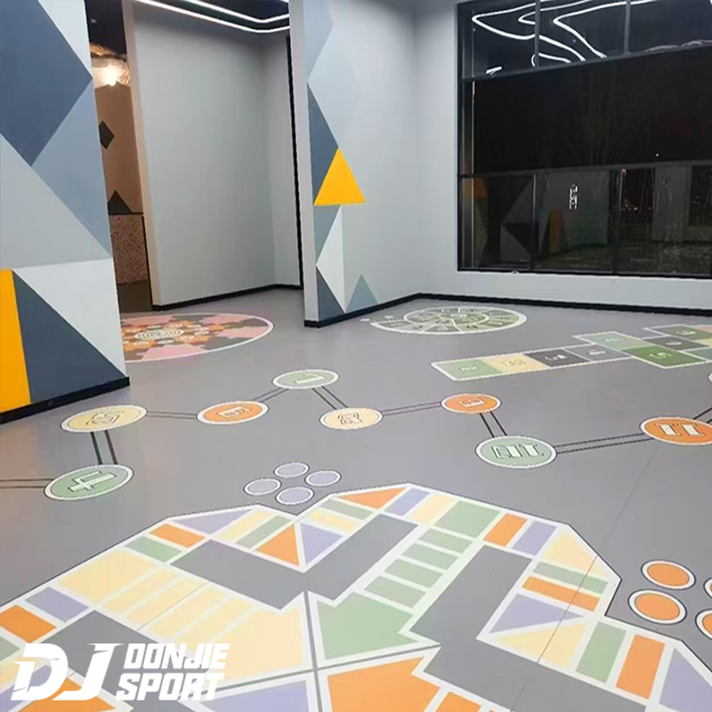 sports hall floor construction