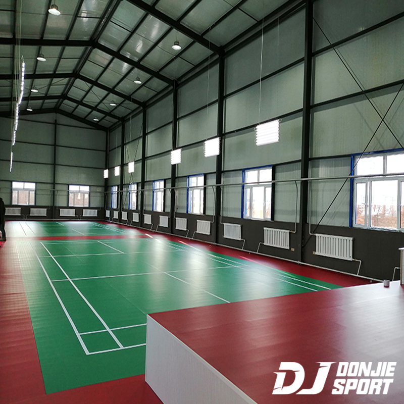 badminton hall flooring