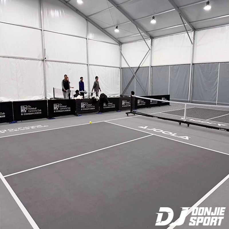 indoor pickleball court flooring