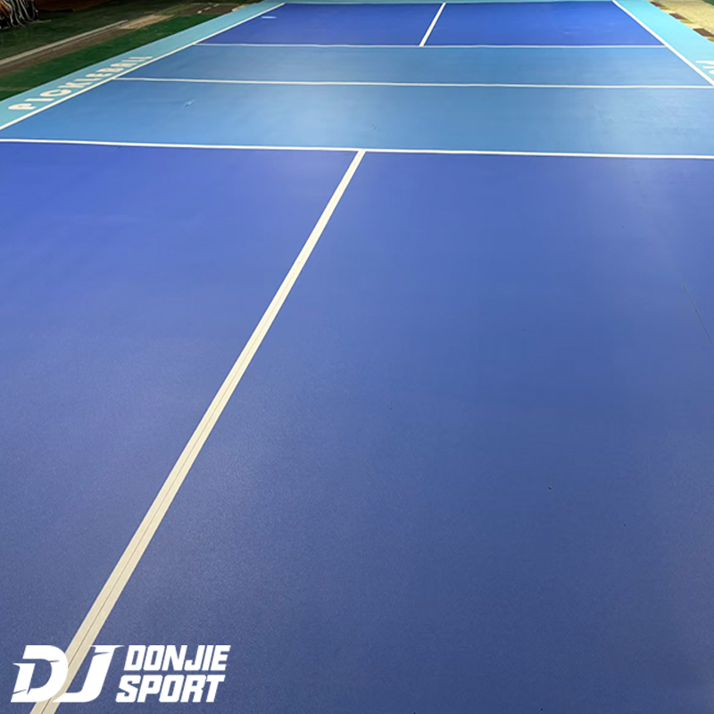 indoor pickleball court flooring