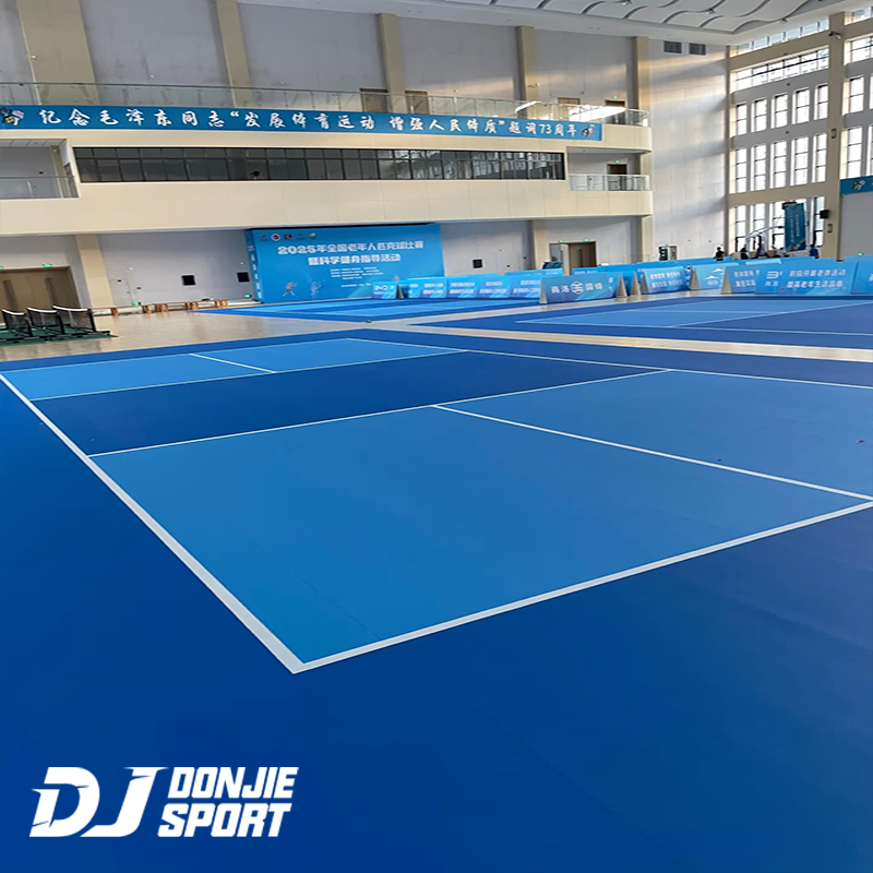 rubber flooring for pickleball