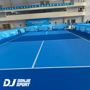 Pickleball Court Flooring For Construction Process