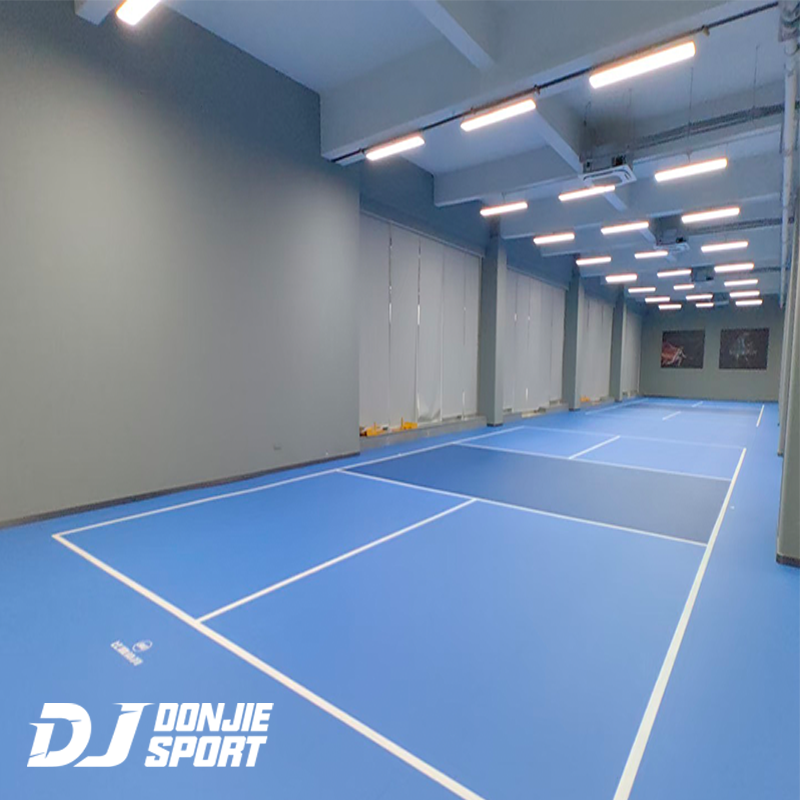 pickleball court floor